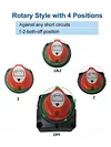 2 Gear 300A Power Battery Selector Switch Disconnect for Car RV Truck Yacht