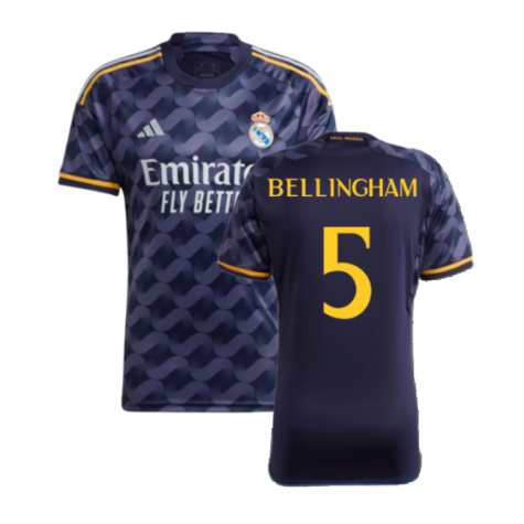 Real Madrid Jude Bellingham 5 Away Trikot 2023-2024