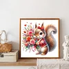 Diamond Painting -DIY Round Dril Heart Rose Squirrel