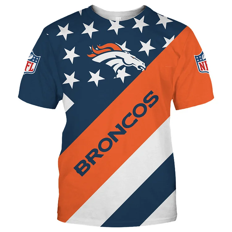 Denver Broncos Short Sleeve T Shirt