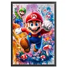 Super Mario-11CT Stamped Cross Stitch 40*60cm(Big Size)