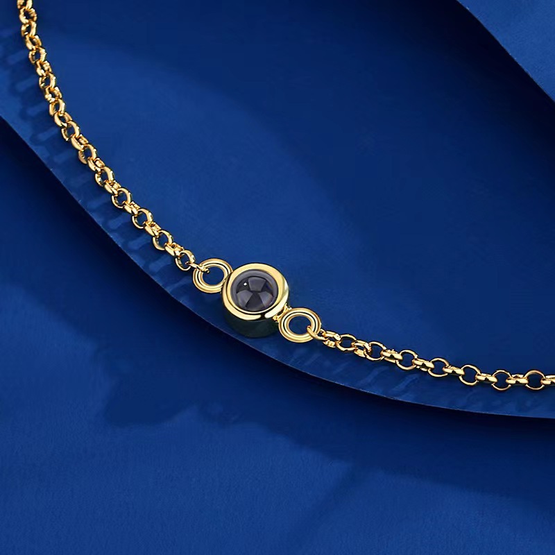 Mature Women Micro-carved Nano Projection Bracelet