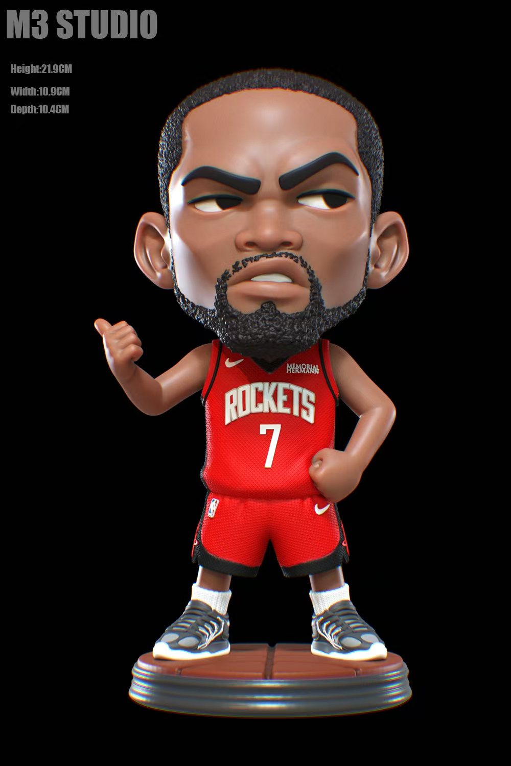 M3 Studio - NBA: Kevin Durant - Chibi All-Star MVP GK Resin Statue-