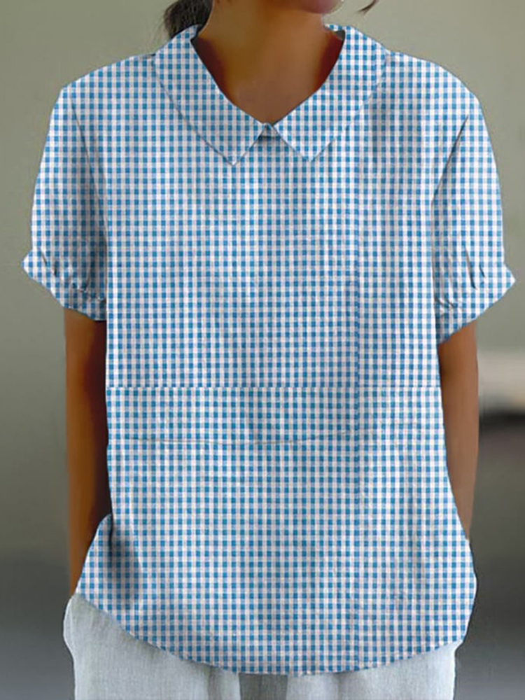 Comstylish Women'S Casual Cotton And Linen Tops