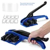 [US Local Warehouse] Heavy Duty Hand Strapping Tensioner with Built-in Cutter for Securing Packing