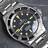 Rolex Steel Submariner Matte Dial 4 Lines Ref. 5512 w