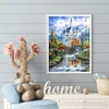 Diamond Painting -DIY Round Drill Forest Castle(50*40 CM)