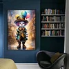 >SALE<Full Embroidery Eco-cotton Thread 11CT Printed Clown Cross Stitch Artwork40x60cm