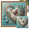 (Multi-Style) Love Dog-11CT Stamped Cross Stitch 45*45cm tapestrymarket