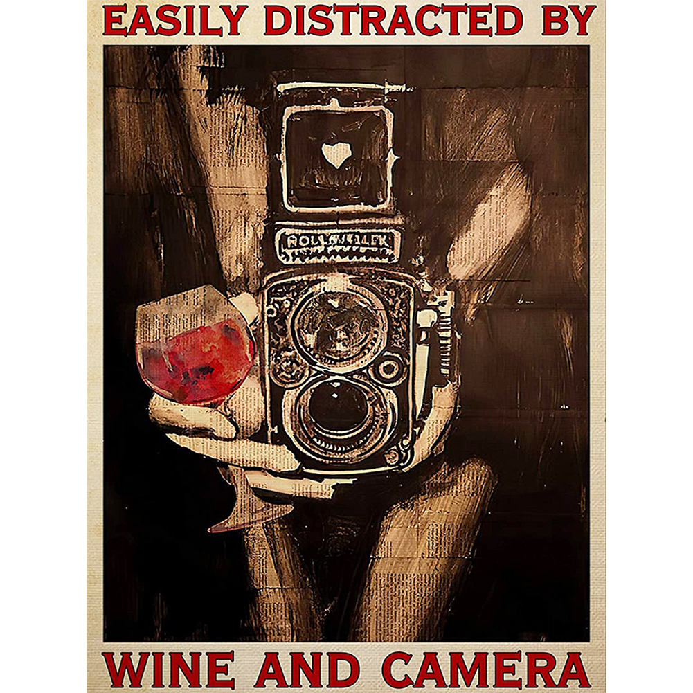 

Camera - Round Drill Diamond Painting - 30*40CM, 501 Original