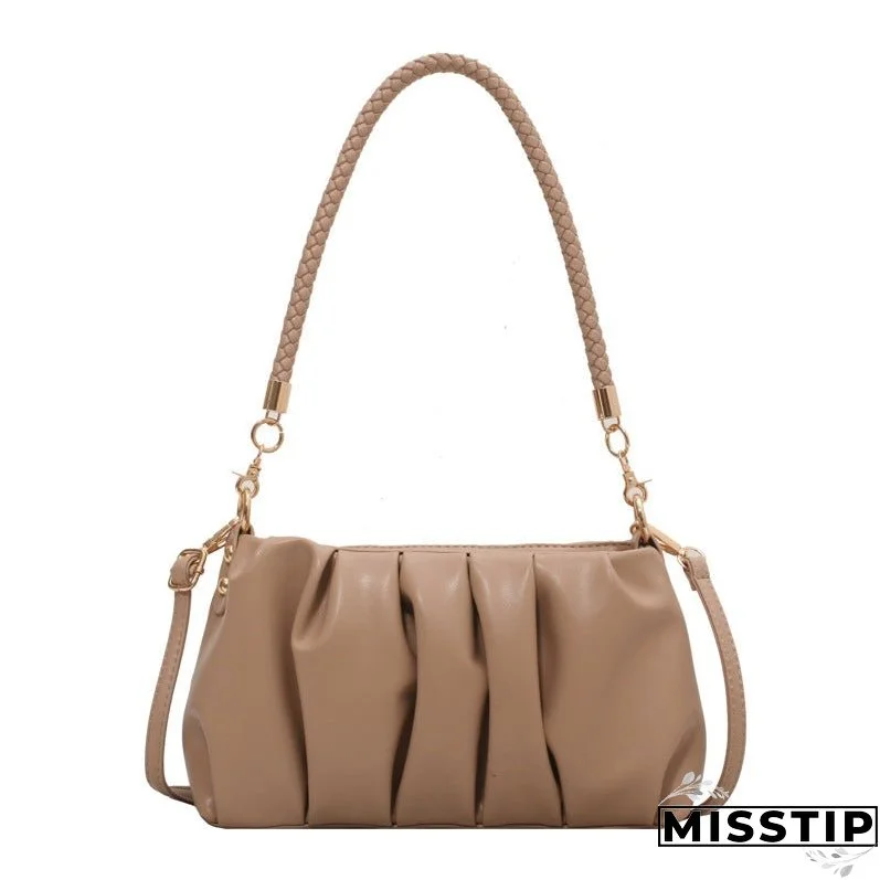 Paziye Pleated Crossbody Bag