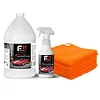 TopCoat F11 Polish & Sealer for Cars, Bikes and More &ndash; Water-Based Alternative to Ceramic Wax - 16 oz F11 Spray, 1 Gallon F11 Refill, and 5 Microfiber Towels
