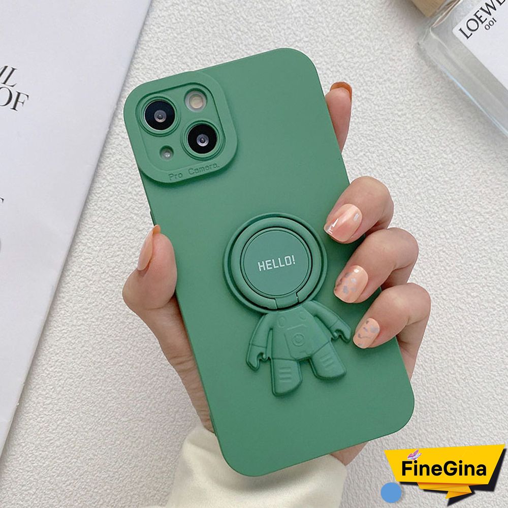 Brown Casual Print Patchwork Metal Accessories Decoration Phone Case