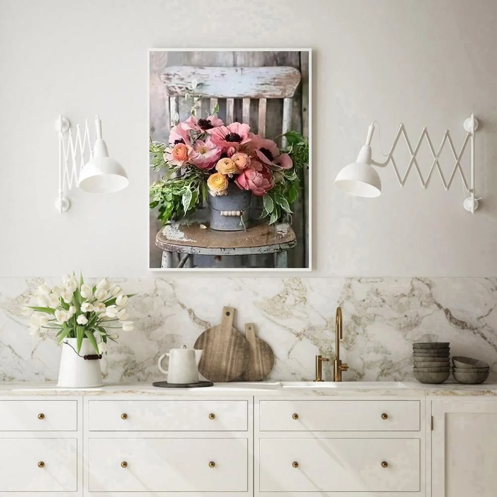 Diamond Painting - Full Square Drill - Flower(40*50cm)