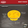 Bucket Boss - Bucket Stacker Small Parts Organizer, Bucket Organization (15051), Yellow (Pack of 2)