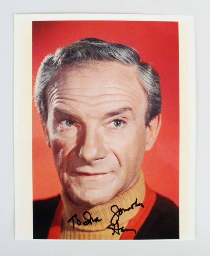 Jonathan Harris Signed Photo Poster painting 8x10 - COA JSA