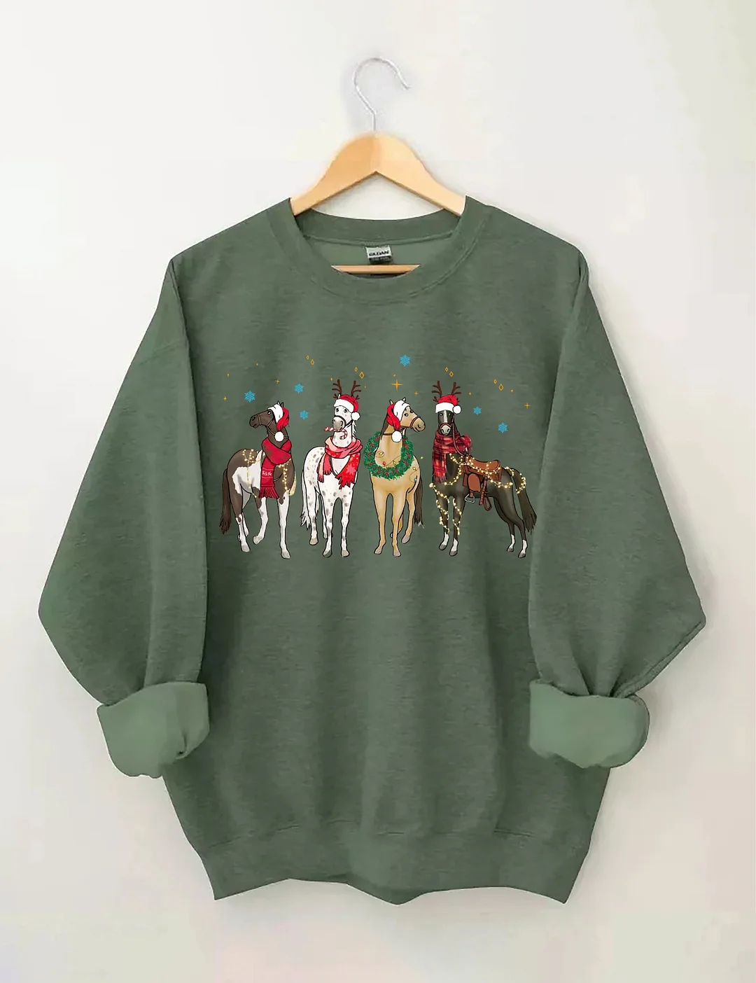 Christmas Horse Sweatshirt