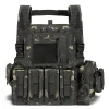 1000D Oxford cloth multifunctional hanging plate carrier breathable waterproof tactical vest