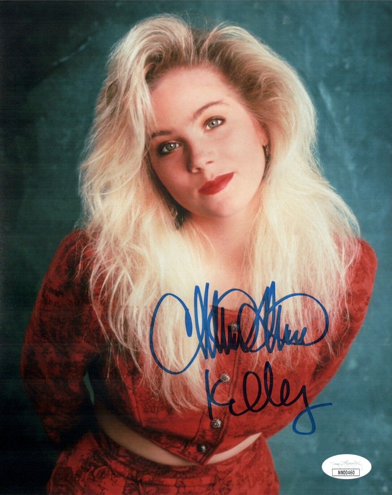 CHRISTINA APPLEGATE Signed MARRIED WITH CHILDREN 8x10 Photo Poster painting Autograph JSA COA