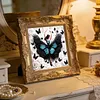 Diamond Painting-DIY Crystal Rhinestone Black Butterfly Girl(Box Packaging)