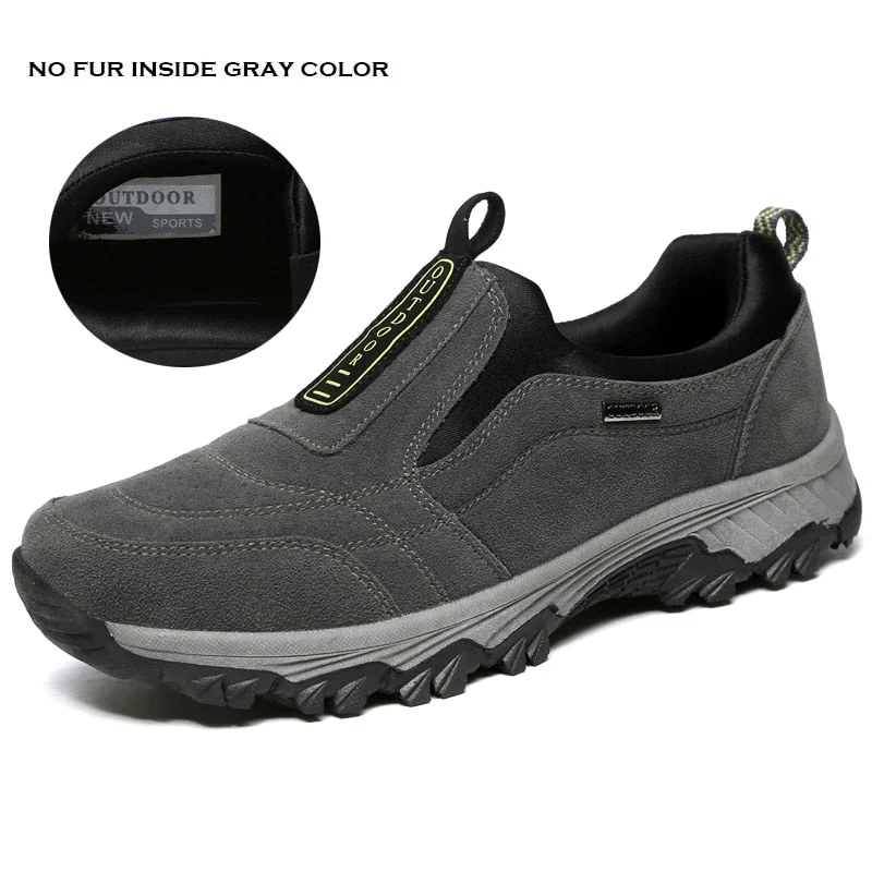 2020 New Winter Autumn Fashion Outdoors sneakers Waterproof Men's shoes Lace-up Combat Desert Men Casual Shoes Plus Size 39-45
