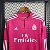 2014-2015 Retro Long Sleeve Real Madrid Away Football Shirt 1:1 Thai Quality