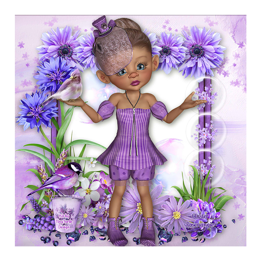 

Fairy Girl - Round Drill Diamond Painting - 35*35CM, 501 Original