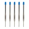 Retro Metal Press-Type Oil-Based Ballpoint Pen | Pistol-Style Retro Design | Rosewood Grip | Heavy Metal Feel