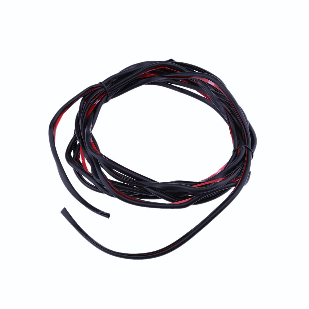 

Anti-shock Car Door Sealing Body Anti-scratch Decor Strip 5m Long Black, 501 Original