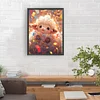 >SALE<5D DIY Full Round Drill Diamond Painting Zodiac Sheep Kit Home Decoration30x40cm