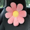 Floral Car Head Pillow Waist Cushion Ice Honeycomb Seat Cover Cushion Shoulder Strap Cover