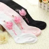 Kid Baby Girls Dancing Ballet Tights Pantyhose Cute Bowknot Stockings Pants