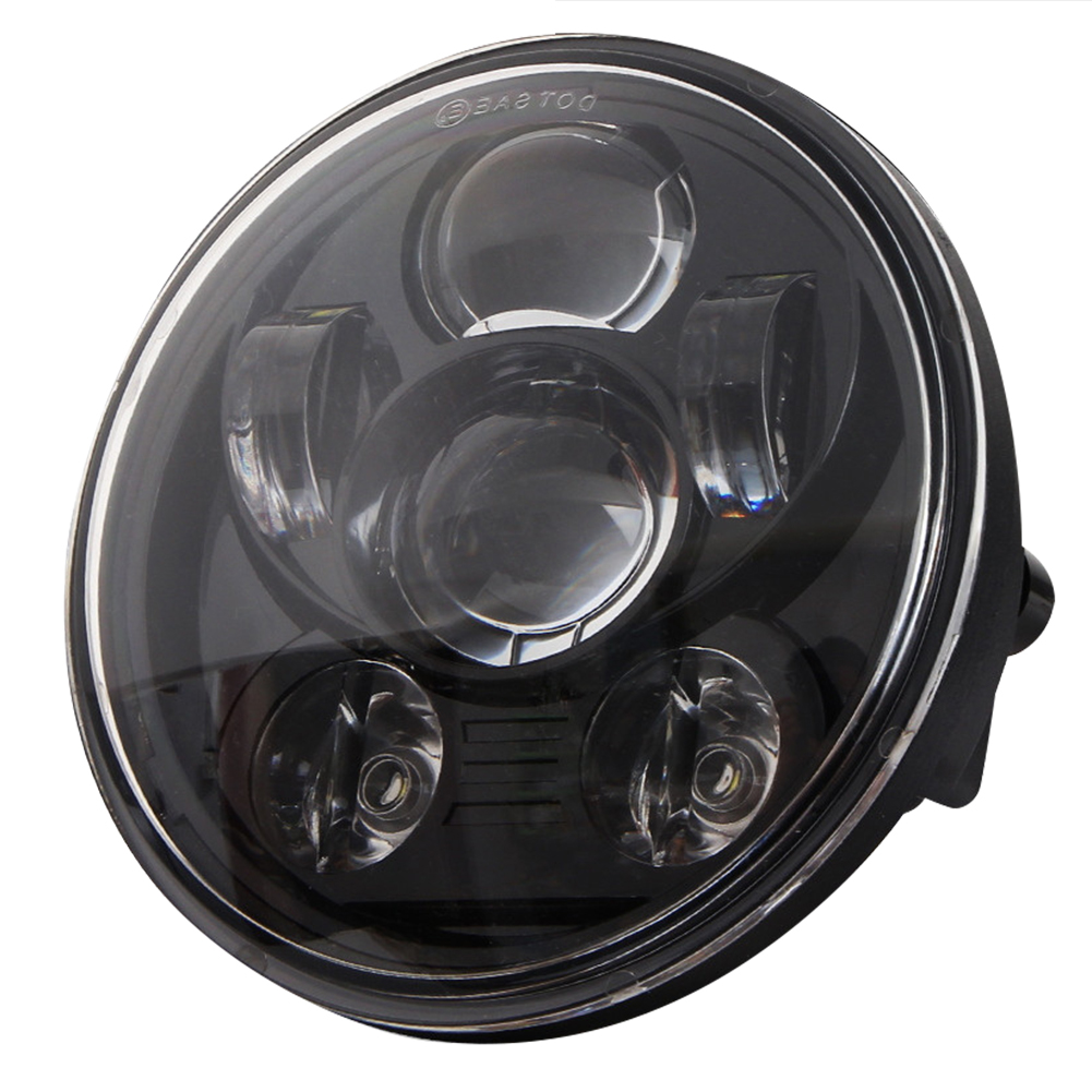 

5.75 inch Round LED Headlight for Harley-Davidson XL1200C XL883C FXDWG, 501 Original