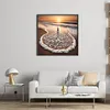 Beach Girl - 18CT Counted Cross Stitch - 45*45cm