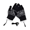 USB Electric Heated Gloves Touchscreen Thick Cycling Glove for Winter Ski Sports