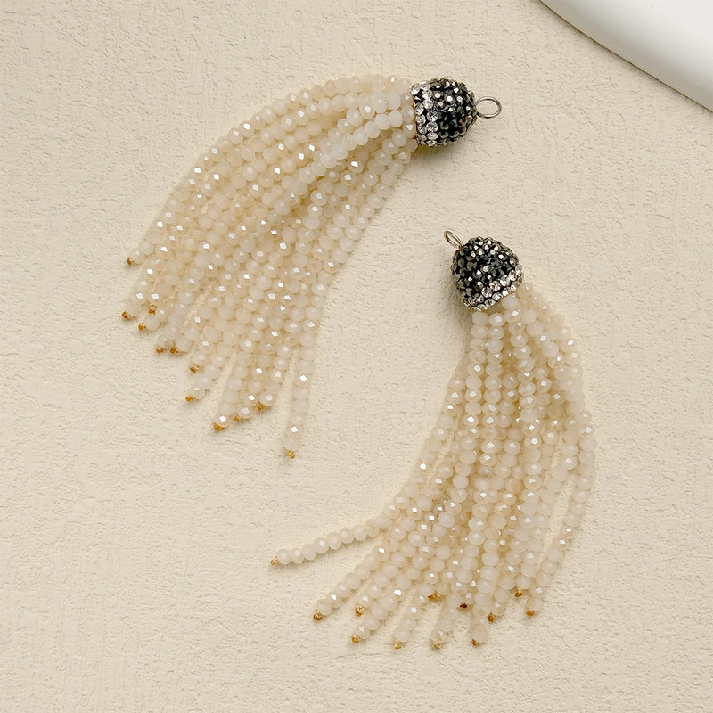 1 Piece Glass Solid Color Pendant