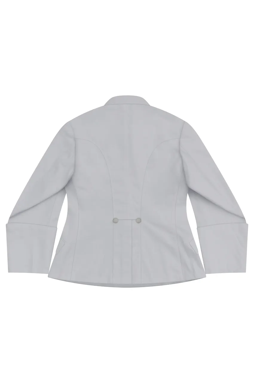   Elite German M35 Officer Summer White Cotton Service Tunic Jacket German-Uniform