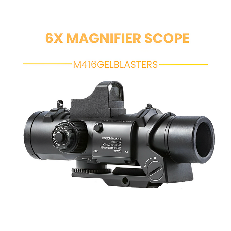 6X Magnifier Scope for Toy Guns