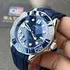 Seamaster Diver 300M Blue Ceramic Blue Dial on Blue Rubber Strap 42mm Super Clone