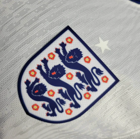 2024 England Home Long sleeve Player version Football Jersey Set Thai Quality