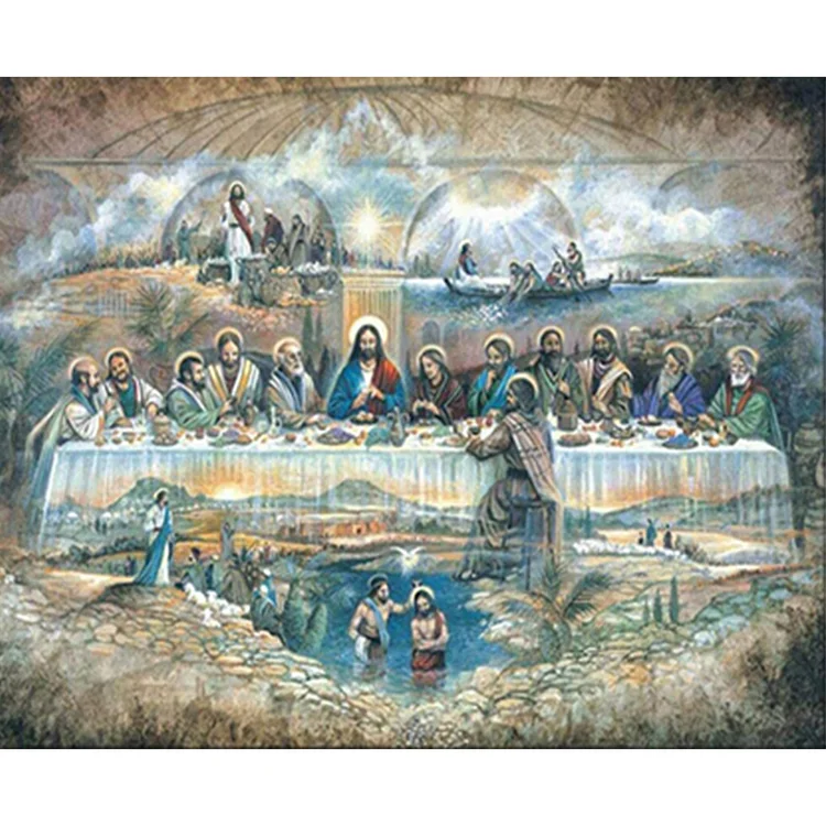 The Story Of Jesus - Full Square - Diamond Painting(50*40cm)