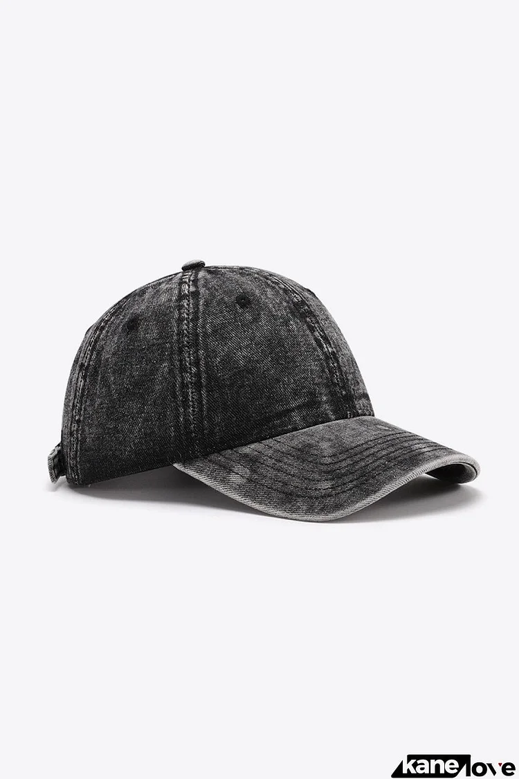 Plain Adjustable Baseball Cap