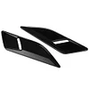 1Pair Hood Air Vent Cover Trims Gloss Black Fit for Range Rover Sport L494 14-18