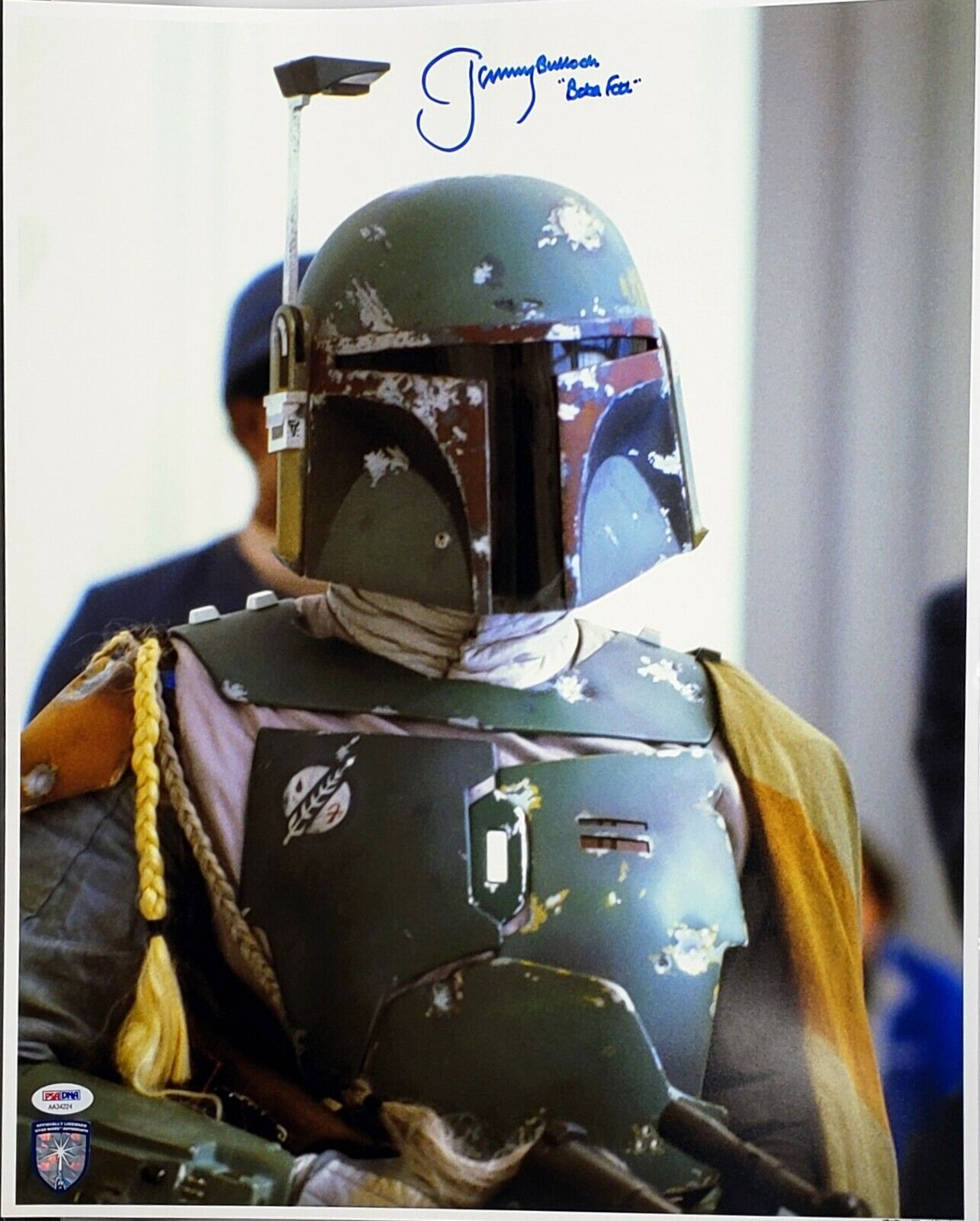 JEREMY BULLOCH Signed STAR WARS Boba Fett