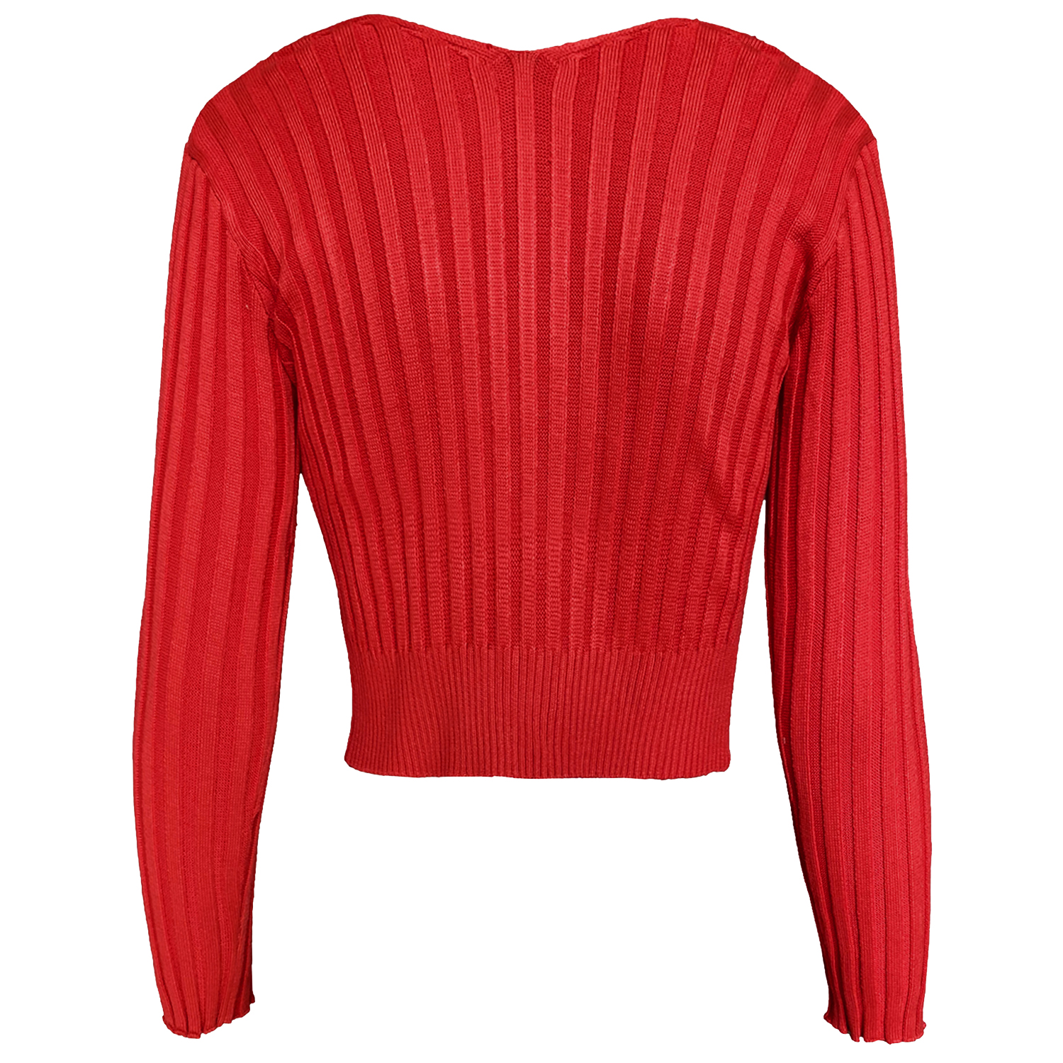Ootddress Sexy Knitted Long Sleeve Cardigan Sweaters for Women Casual Shirts Ladies Ribbed Knit Cropped Tops Pullovers Femme 2025