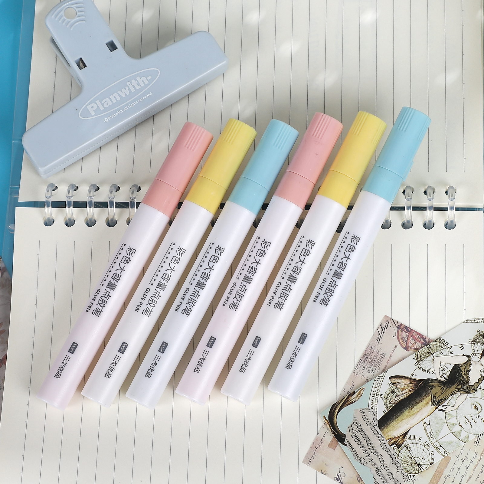 디스펜싱 펜 도트 글루 - 3개/세트 컬러풀 대용량