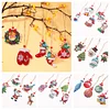 5pcs/set Double side Christmas Diamond Painting DIY Hanging Pendant Trees Decoration