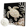 Turtle DIY Pearl Art Diamond Painting Kit for Adults Home Decor 25x25cm With Frame