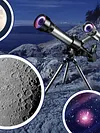 Portable HD Professional Astronomical Telescope Set Stargazing Monocular