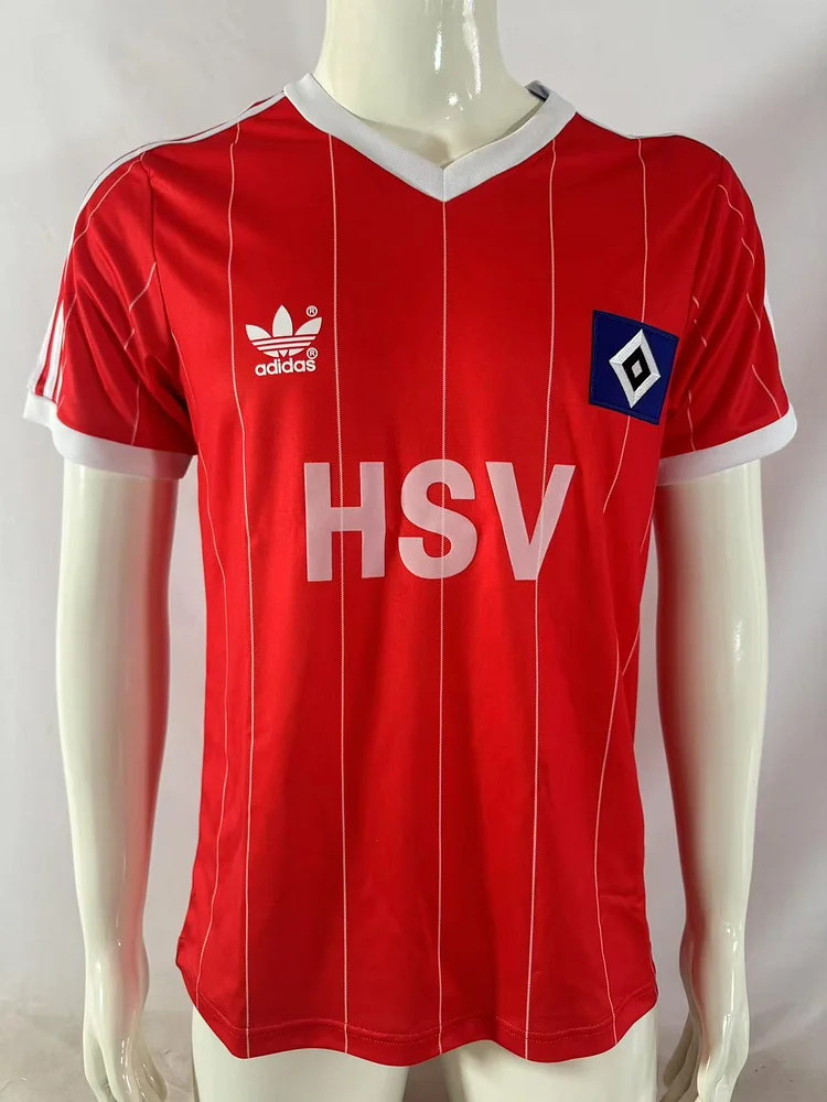 Retro 1983-1984 Hamburg Away football jersey